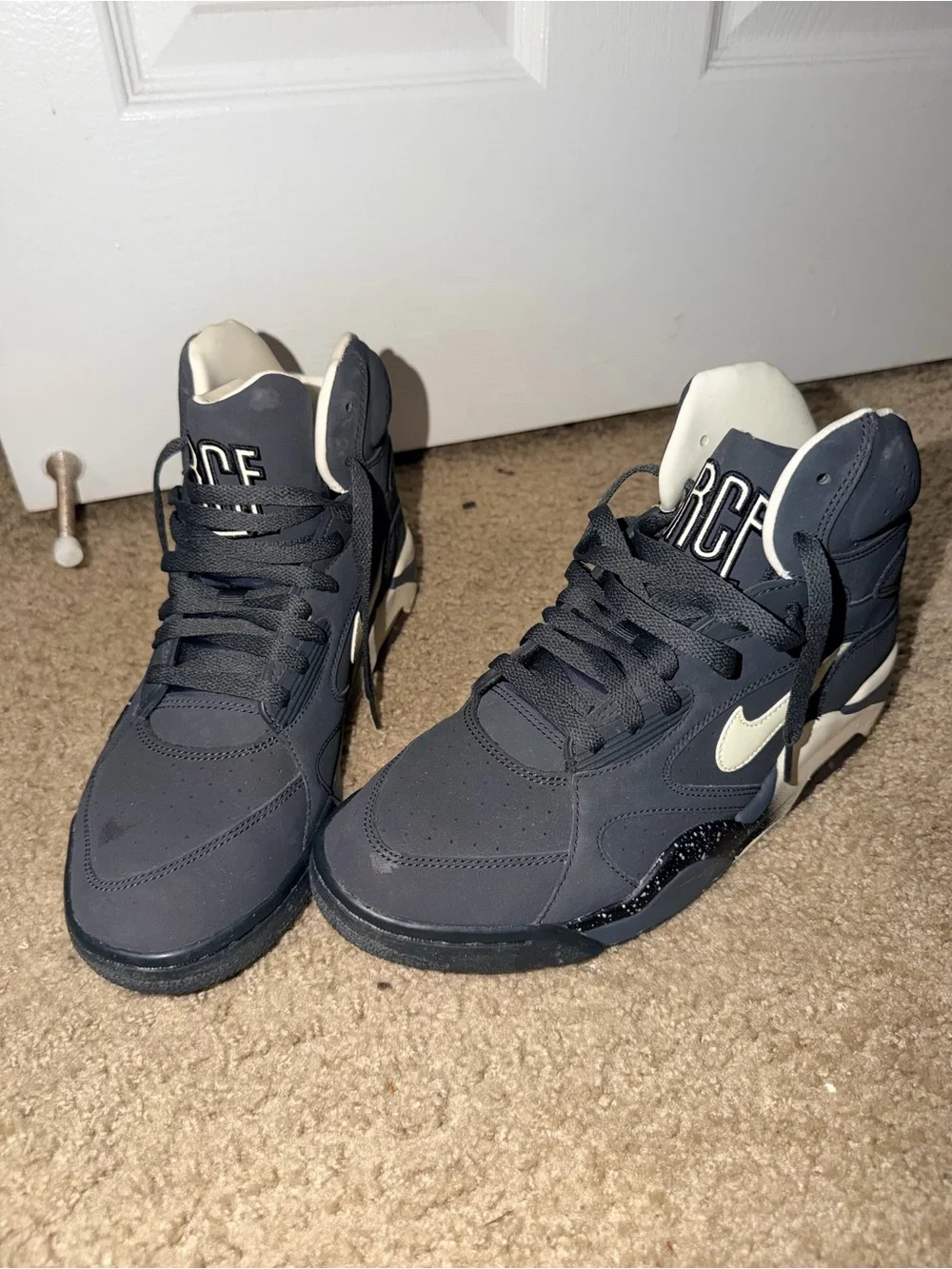 Nike Air Force 180 Mid Obsidian White Men’s 8.5